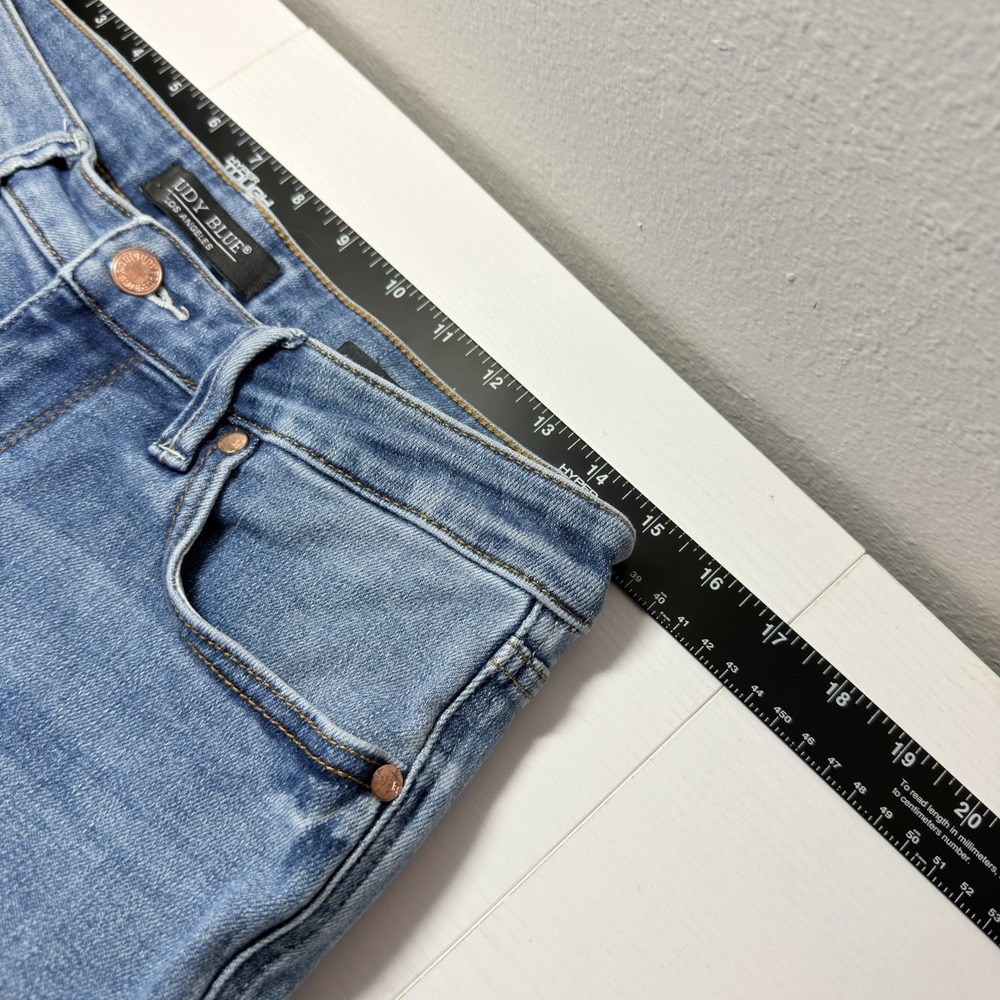 Judy Blue Slim Boot Tummy Control Blue Jeans High Rise Stretch Women's Sz 11/30 - Picture 5 of 10